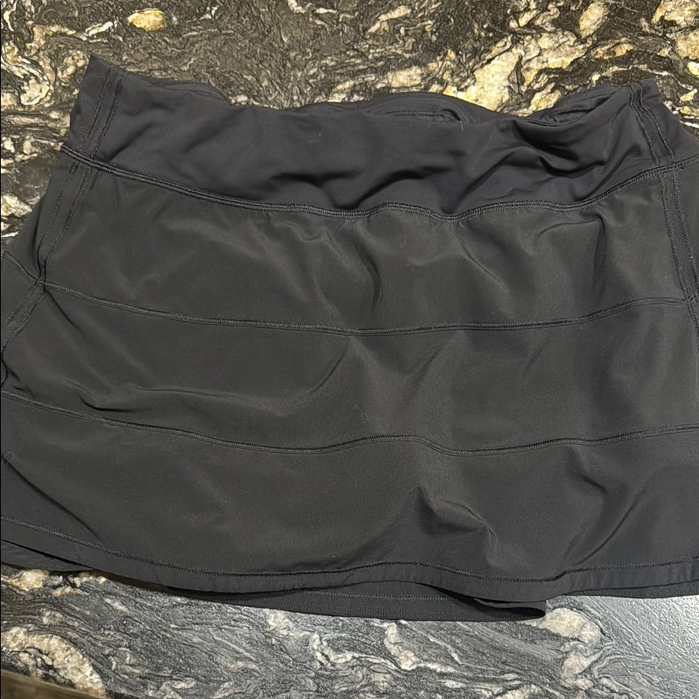 lululemon athletica Black Mini Skirt
